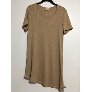 Asymmetrical T-shirt dress